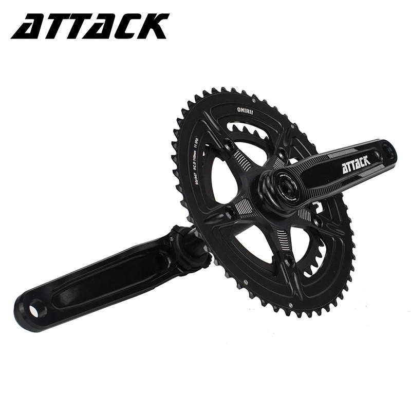 Road Bike Chainwheel Aluminum/170MM/165MM/172.5MM Crank 53-39T Bicycle Accessories