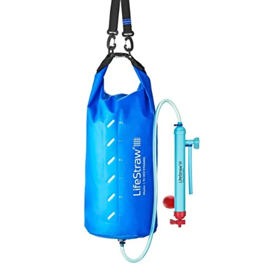 

Mission High-Volume Gravity-Fed Water Purifier 12 L LSM12 for Outdoor Use Durable BPA-Free Plastic Blue with Advanced Filtratio