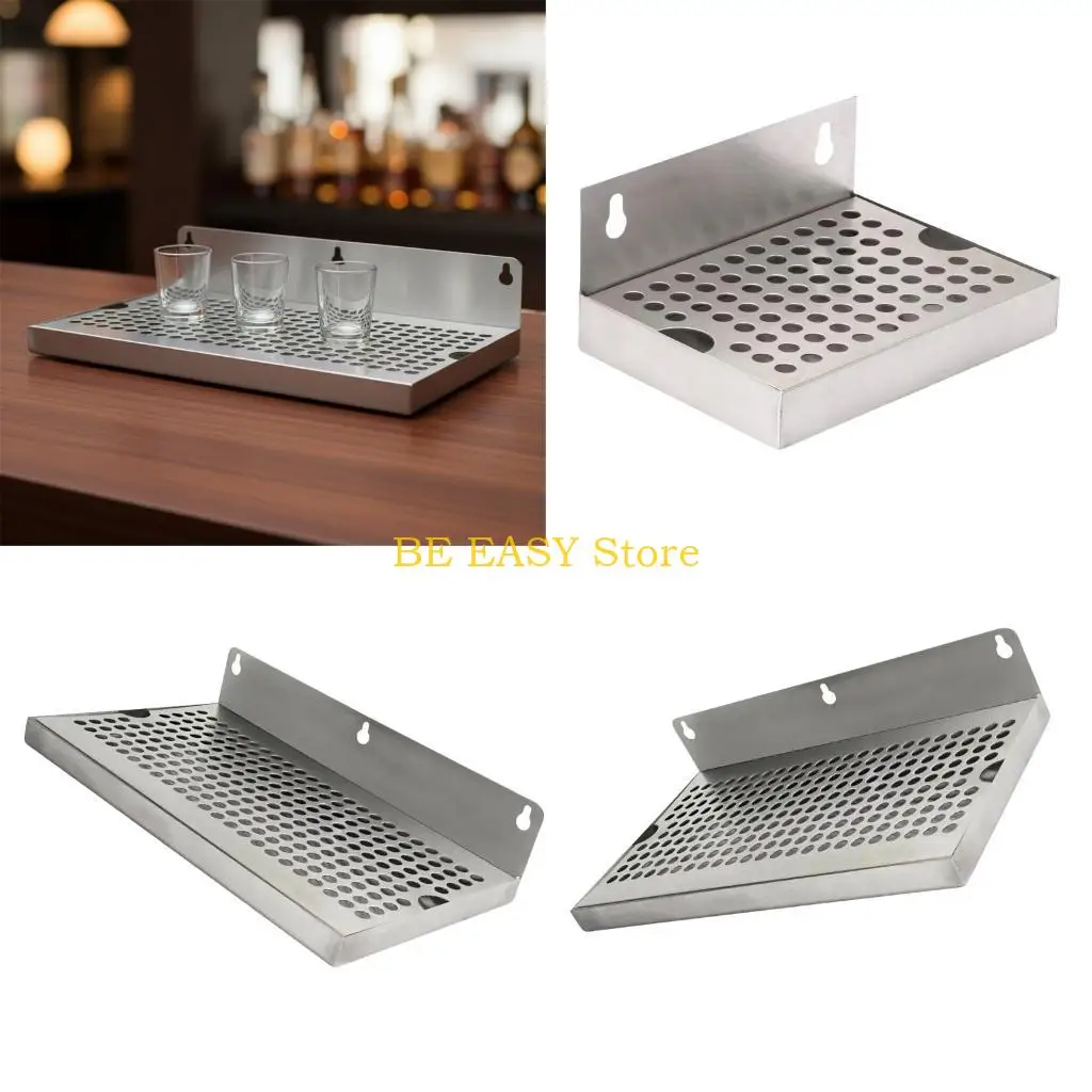 

E28F Nonslip Rectangular Drip Tray Nonrust Steel Suitable for Household Commercial Use Feature Durable Build