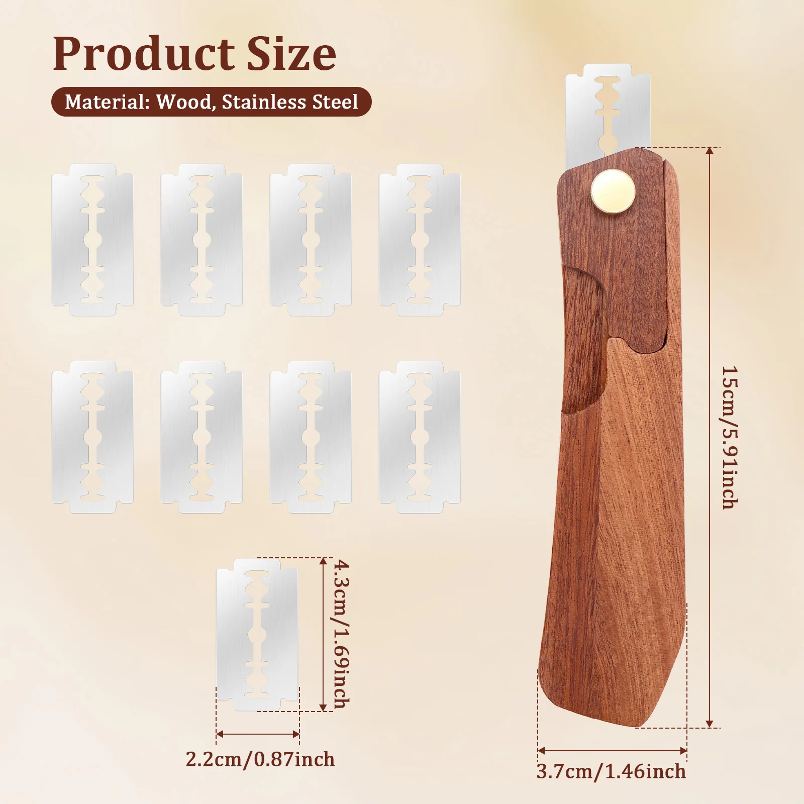 Bread Lame Sourdough Scorer Tool Portable Bread Scorer Tools with 6/10 Blade Ergonomic Sourdough Lame for Baking Kitchen Gadgets