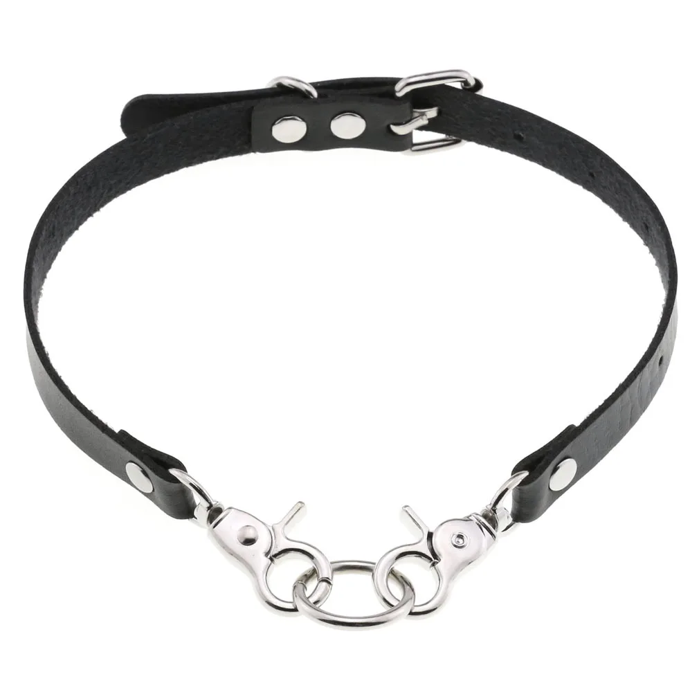 New Spiked Choker Punk Collar Women Men Rivets Studded Chocker Chunky Necklace Goth Jewelry Metal Gothic Emo Accessories