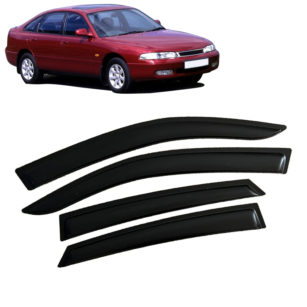 

Window Visor for Mazda 626 Hatchback 1992 1993 1994 1995 1996 1997 1998 Wind Deflectors Rain Guards Door Visor Vent Shades