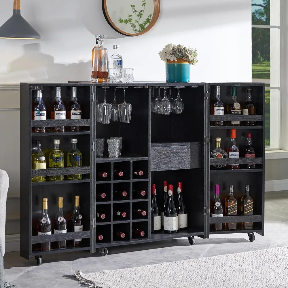 Home Source 40.7 "armadi da Bar moderni con contenitore.