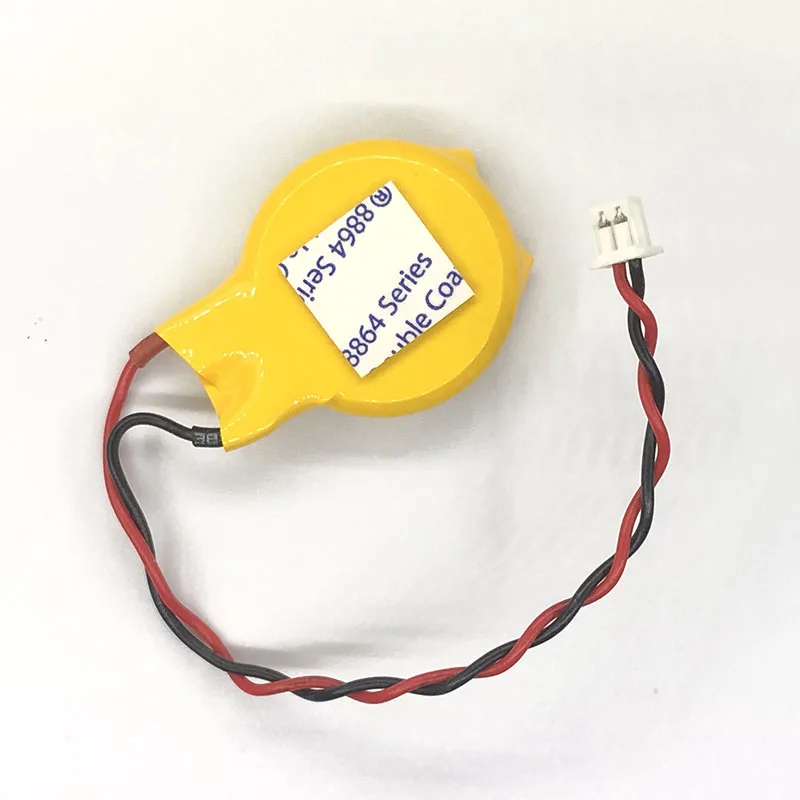 1 шт./партия, литиевая батарея CR2032W CR2032 2032 с линейной вилкой 1,25, BIOS coms