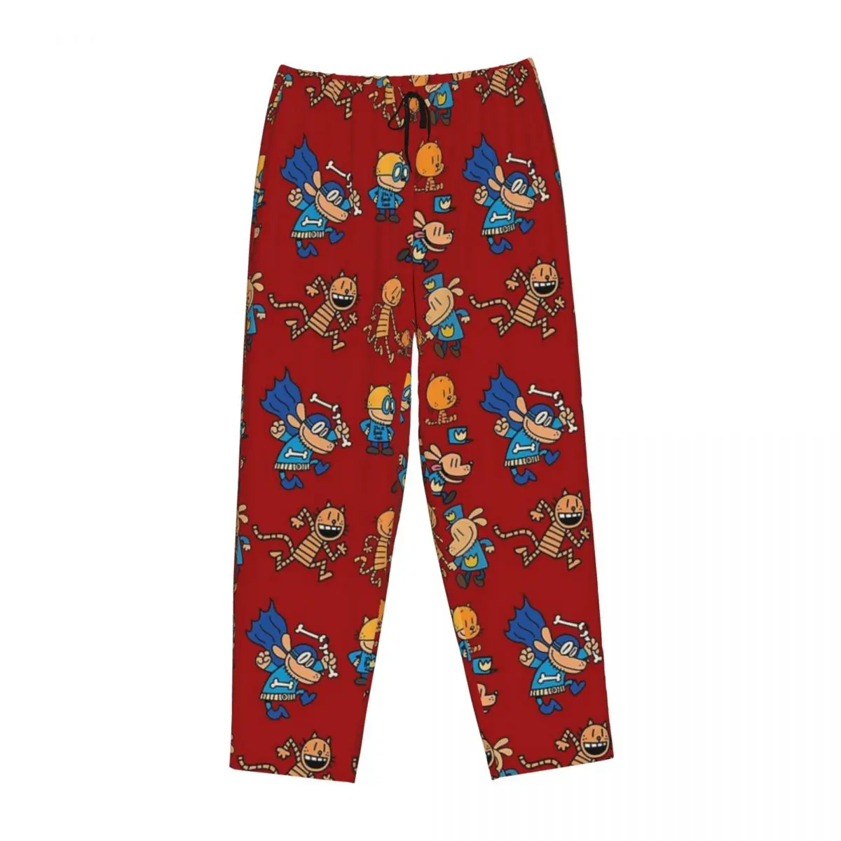Custom Dog Man, Petey, Lil Petey Combo Set Pack Women Pajama Pants Lounge Sleep Sleepwear Bottoms with Pockets