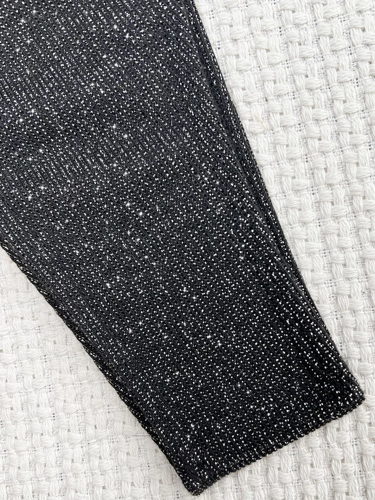 Glitter Sparkling High Leg Cut One Shoulder Women Swimwear One Piece Swimsuit Female Backless Monokini Bather Bathing Suit Swim