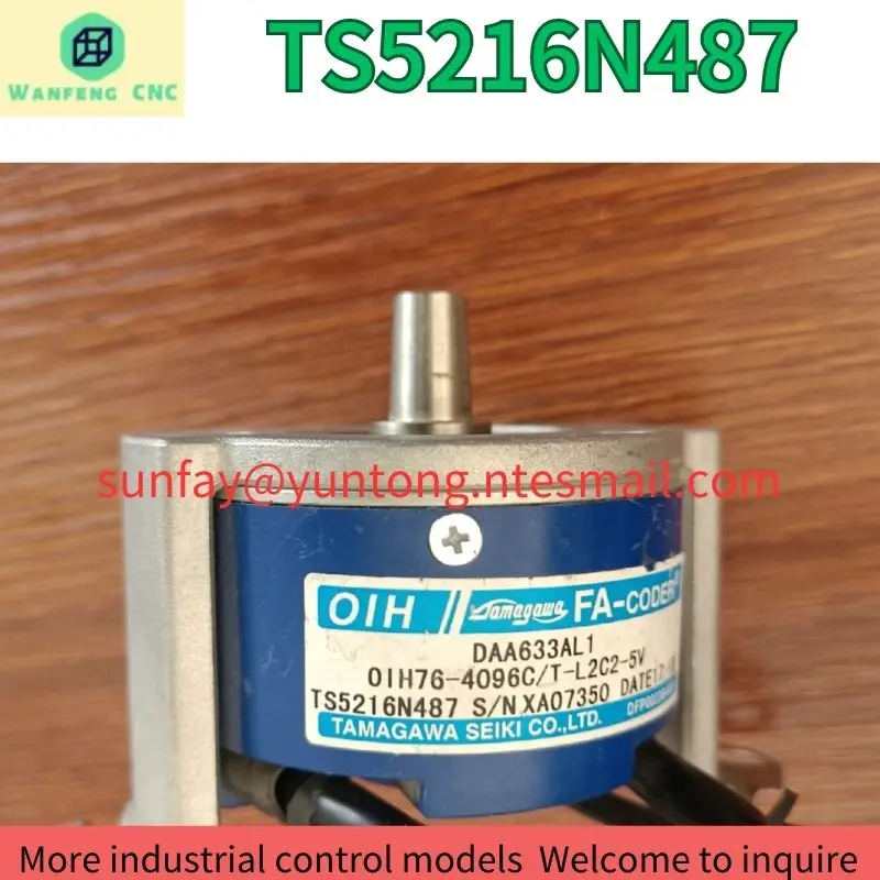 second-hand Encoder TS5216N487 DAA633AL1 test OK Fast Shipping