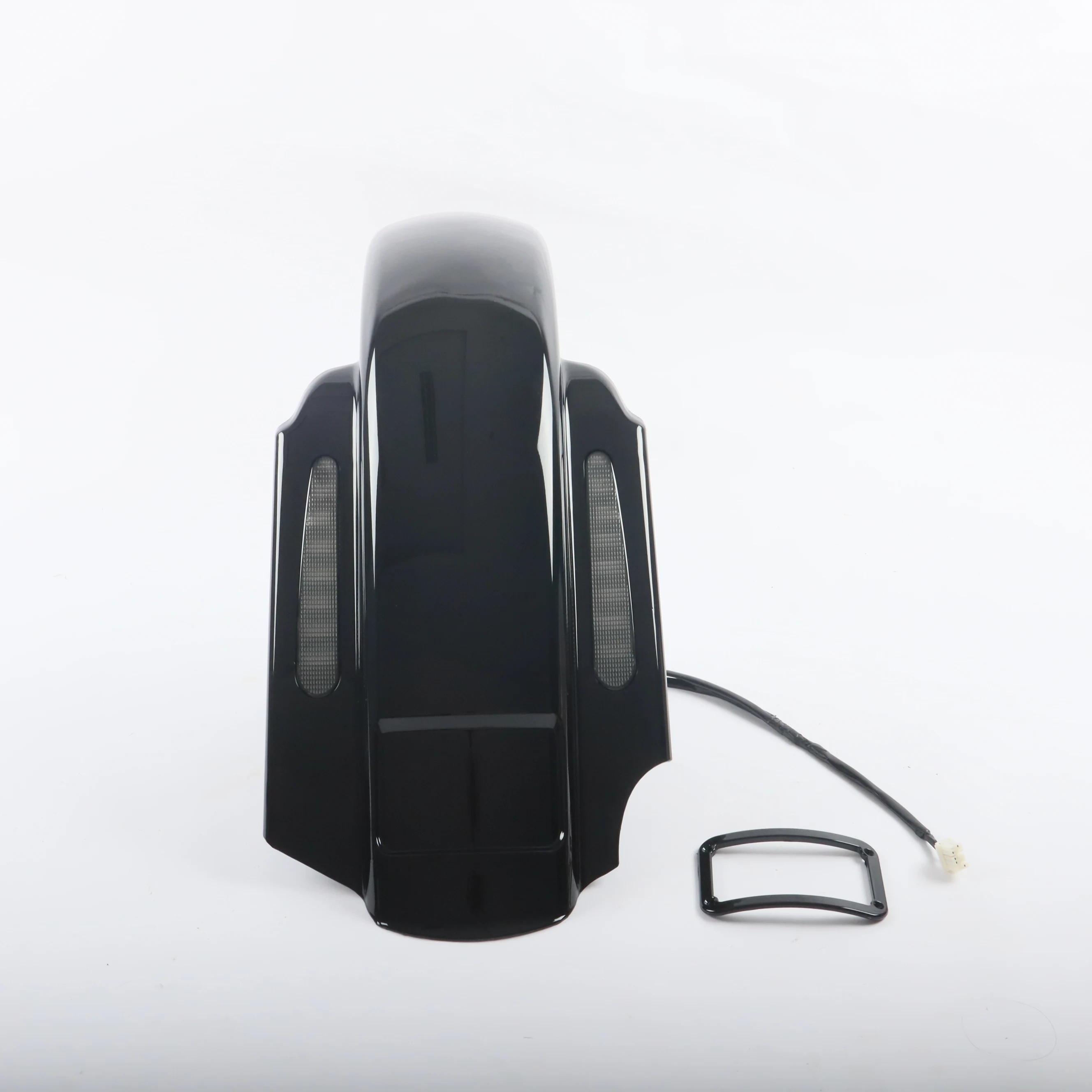 

High Quality Extended Rear Fender for Harley Touring 1993-2008 Left Blocked With LED Light & Wire Harness Fenders