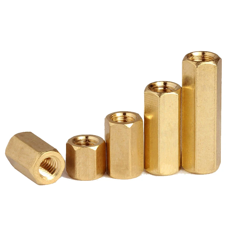 M2 M2.5 M3 M4 M5M6 مسمار جبل النحاس عرافة فاصل مجلس عمود مسدس الموضوع PCB اللوحة الجوز جوفاء العمود المواجهة الترباس المسمار