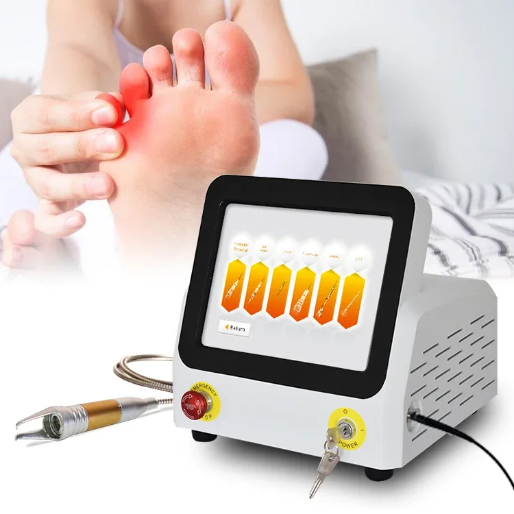 Laser nail fungus therapy device 2024 hot sales 60w 980nm nail fungus laser