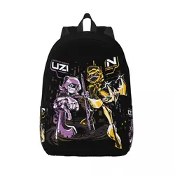 Murder Drones Cartoon Anime Teenage Backpack Lightweight High School Hiking Travel TV Series Daypack Men Women Laptop Canvas Bag