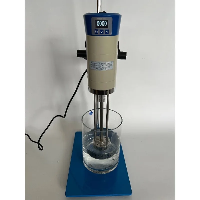 JRJ300-SH Digital Display High-Speed Shearing Emulsifier - Industrial Homogenizer for Liquid Mixing & Emulsification