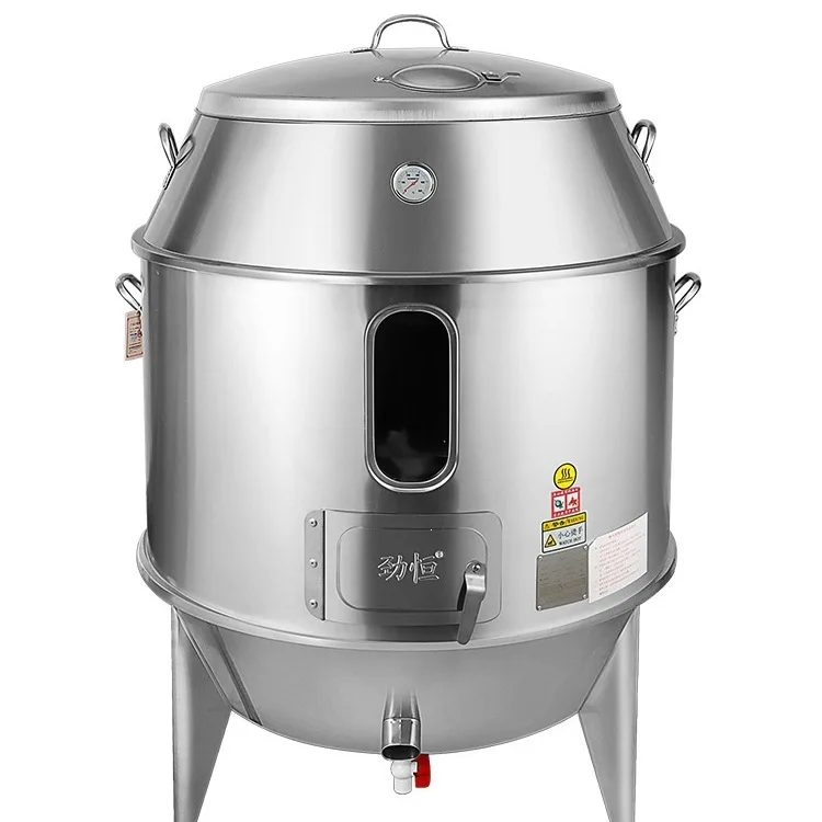 Charcoal all-steel roast duck stove commercial double-layer roast chicken hanging stove crispy pork belly