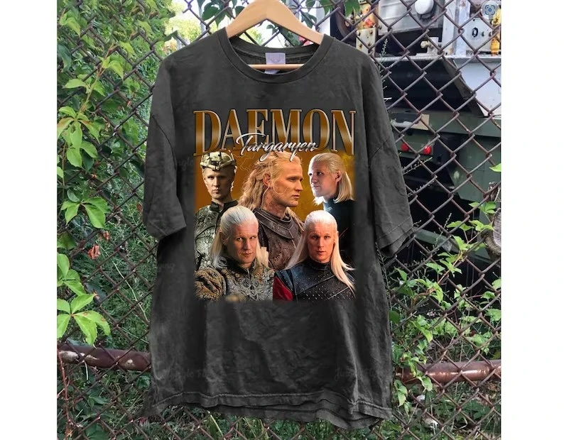 Daemon Targaryen Acteur T-Shirt Soft Breathable All-Day Comfort