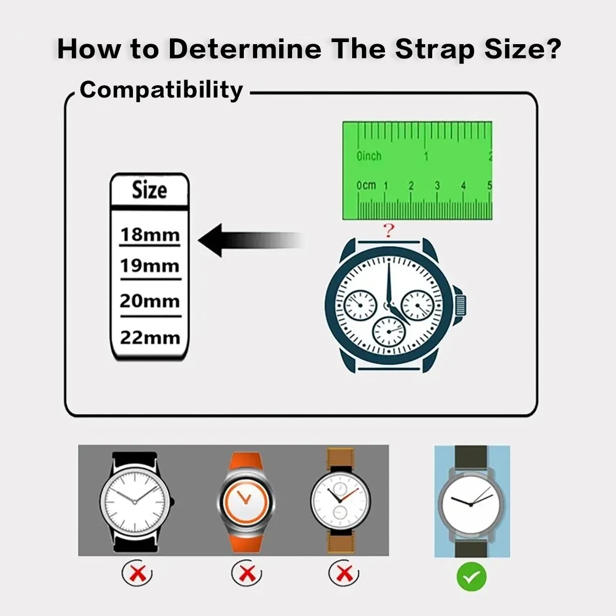 22mm 20mm breathable silicone strap for Samsung Galaxy Watch 3 /4/ 5 /6 /S3 with active magnetic strap for Huawei GT3/4 /Amazfit image 5
