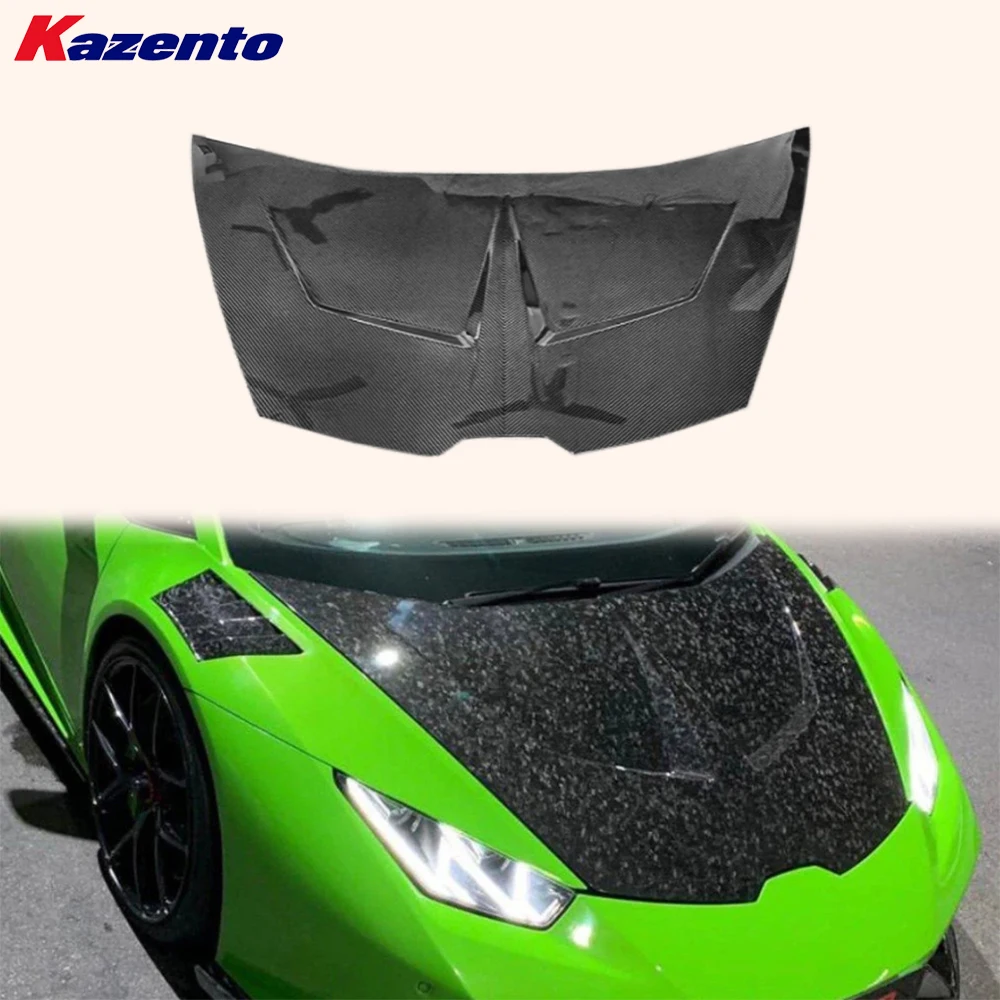

For Lamborghini LP580 LP610 2016-2019 Carbon V Style Front Vented Cooling Hood( Ocean freight is favorable, welcome to inqury)