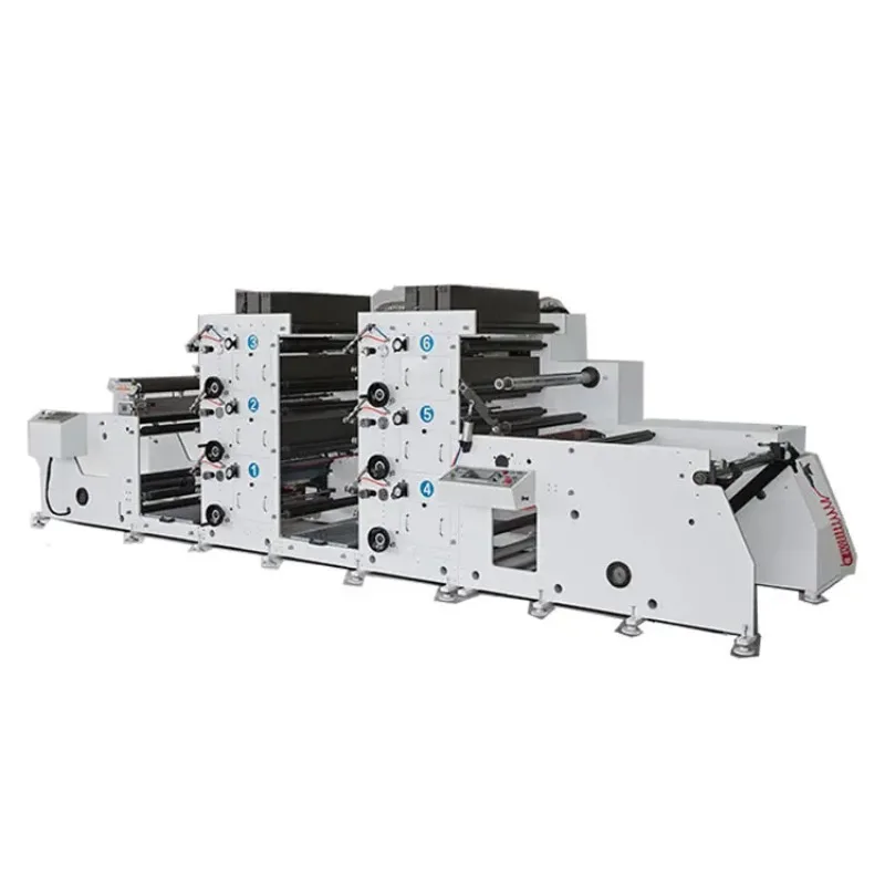 Automic 1000Mm 4 Colors Paper Cardboard Printing Machine Coated Paper Printing Machine Paper Napkin Printing Machine