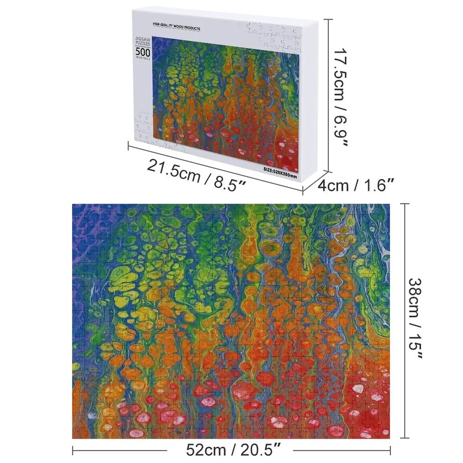 Underwater Fire DreamscapesbyTeresa Jigsaw Puzzle Personalized Child Gift Custom Photo Puzzle