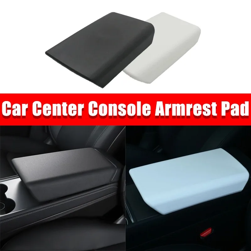 

Подлокотник центральной консоли автомобиля для Tesla Model Y Juniper Model 3 Highland 2025 TPE Soft Shell, подлокотник, защитный чехол, детали