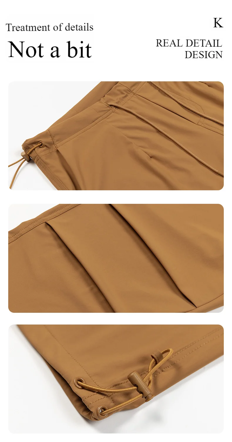 Women's Sun Protection Pants Lightweight Loose Straight-Leg UV Protection Yoga Pants  Spring Summer Breathable Trousers