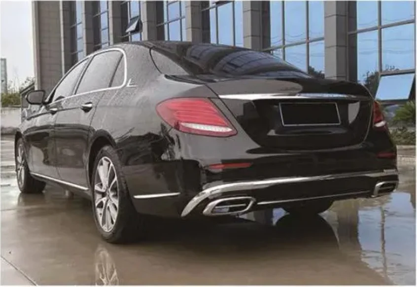 Benz E Class W212 2015 Body Kit Upgrade to W223  New Front Rear Bumper Grille Rear Diffuser Tail Pipes Included