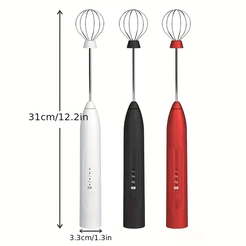 Make Delicious Coffee Drinks at Home with This Rechargeable  Handheld Milk Frother!
