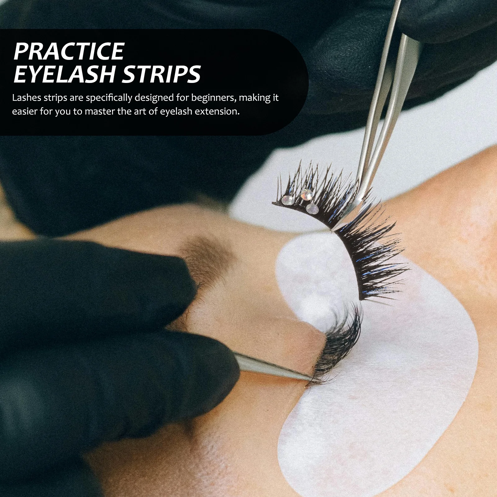 5 pares de cílios postiços aparência natural cílios postiços leves confortáveis fáceis de usar acessórios de maquiagem de festa diária