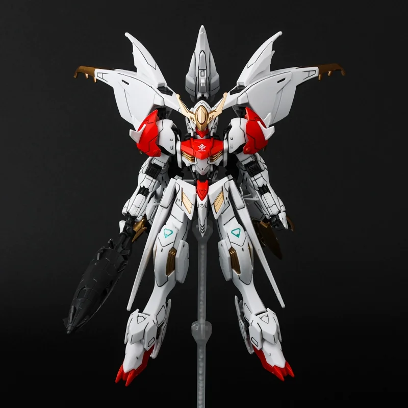 New Gk 1/144 Hg White Amazing Barbatos Sirius Garage Kit Anime Peripheral Action Figure Assembled Toy Ornament Boy Surprise Gift