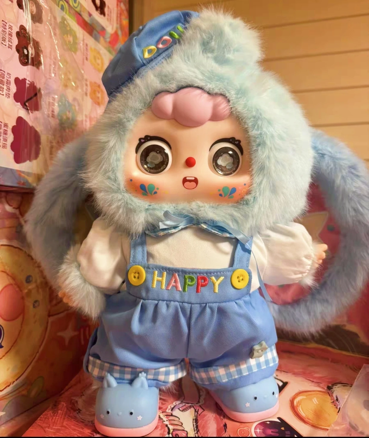 

Doubao 2.0 Genuine 400% Fantasy Paradise Series Big Baby Animal Blind Box Cute Collectible Trendy Toy For Girl'S Birthday Gift