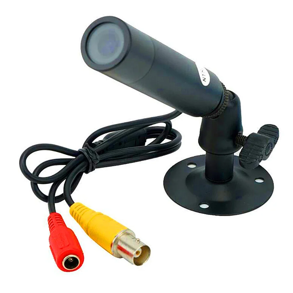 Imagem -03 - Câmera Impermeável Super Mini Ahd Cctv com Luz de Bala Micro Vigilância Pequena à Prova de Vandalo Segurança Preta 1080p