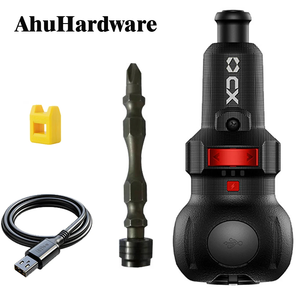 

2025 Mini Cordless Electric Screwdriver 3.6V 800Mah Mini Power Tool Rechargeable Lithium Battery Torque adjustment Led Lights