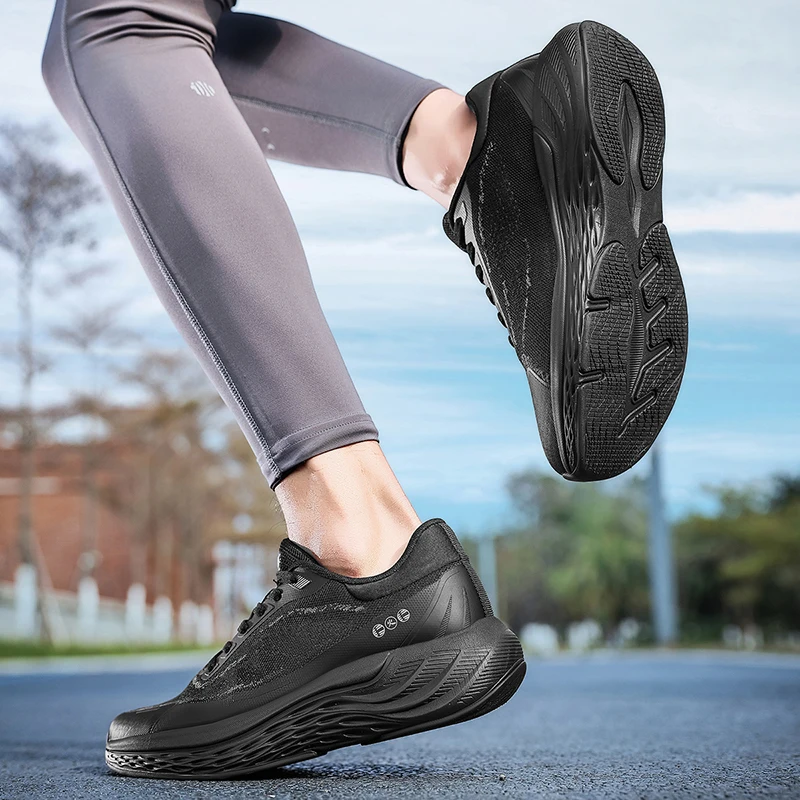 Men's Zero Drop Athletic Shoes Minimalist Barefoot Shoes Wide Toe Box Walking Shoes Cross Trainers Flat Shoes