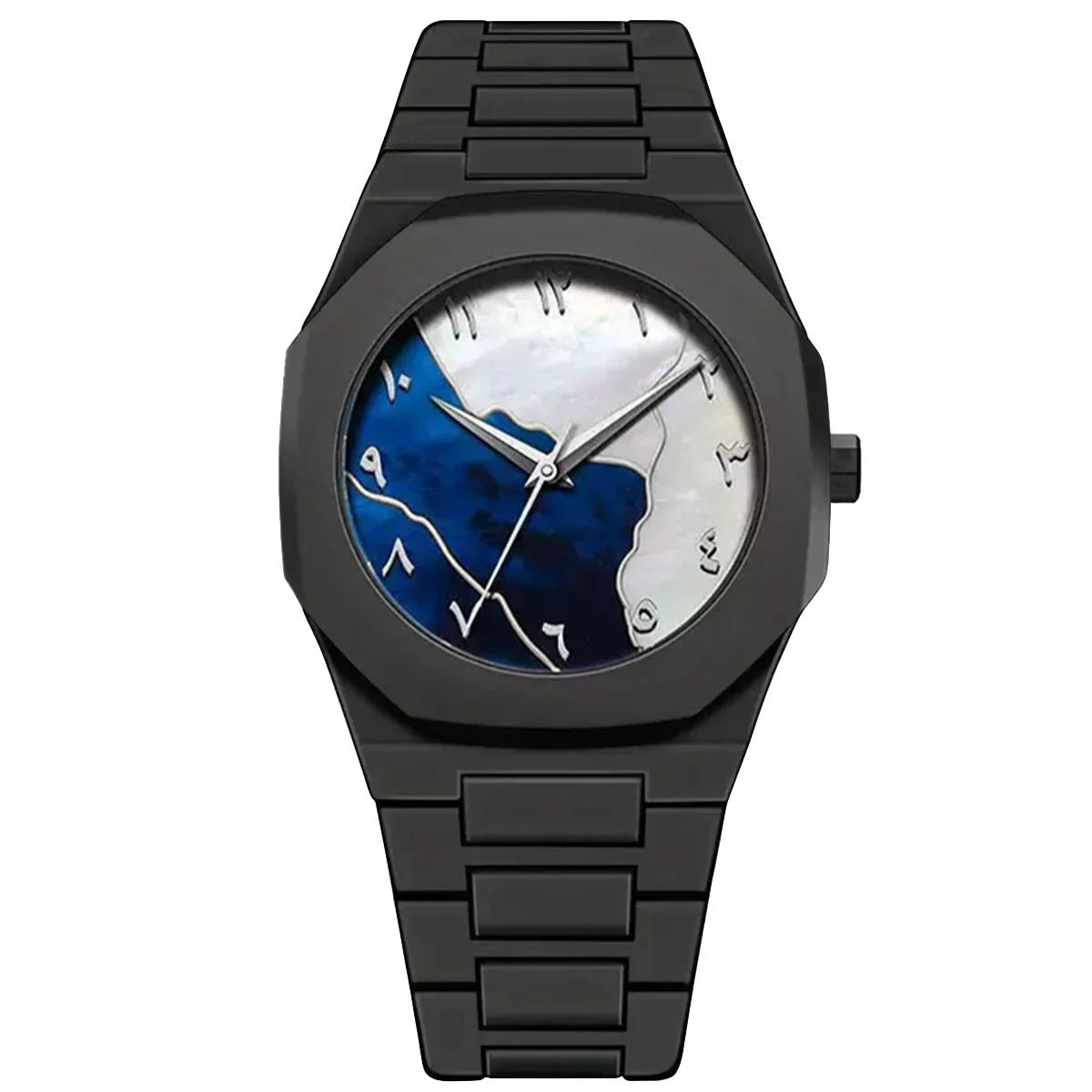 New anime design numberless quartz watch silicone sports wristwatch for couples