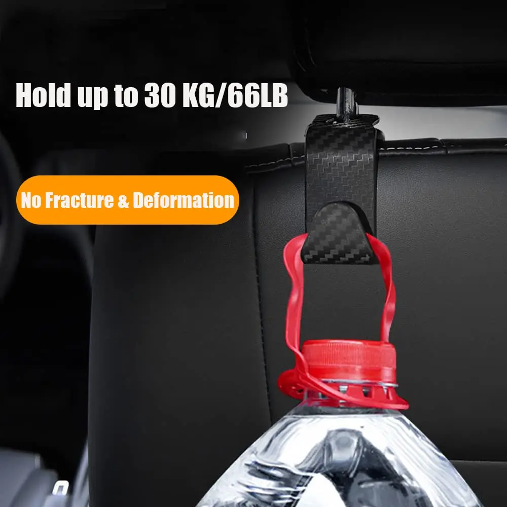 Universal Auto Seat Headrest Hook Storage Hanger Car Vehicle Hooks Back Seat Organizer Holder Clip Car Interior Accessories