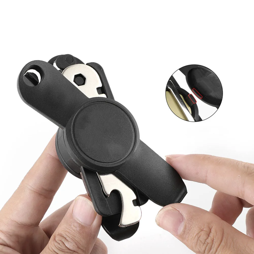 

Multifunctional Tool Bicycle Tool Set 13-in-1 Design Concealed Storage Lightweight Tool Set For Cycling Adventures