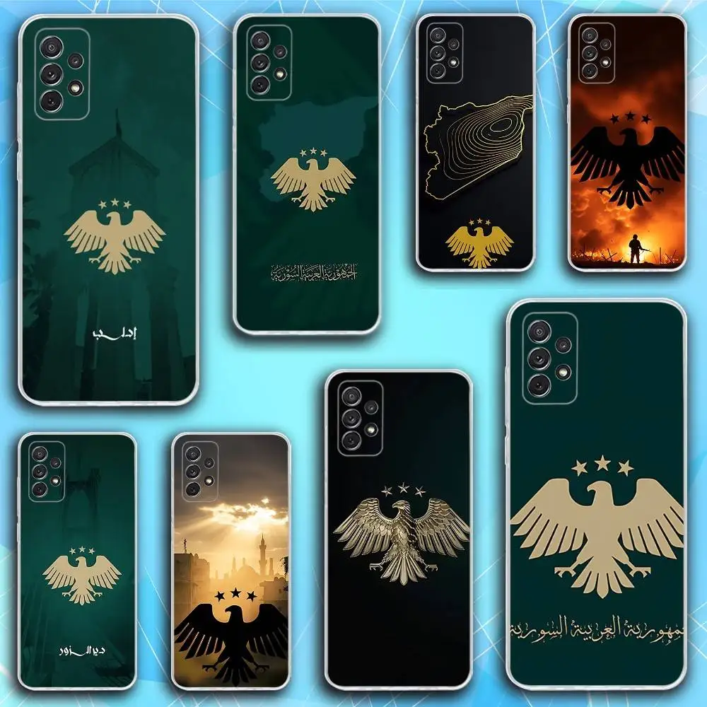 

Free S-Syrias F-Flag Phone Case For Samsung S30,23,21,22,20, FE lite,S10,9,8,7 PIus Note20ultra Soft Transparent