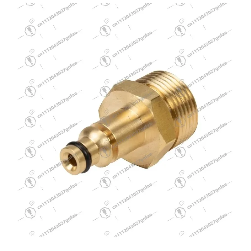 Stainless Steel 3200 psi Brass High Pressure Car Washer Hose Connector Converter M22 Thread for Pressure Washer Adapter
