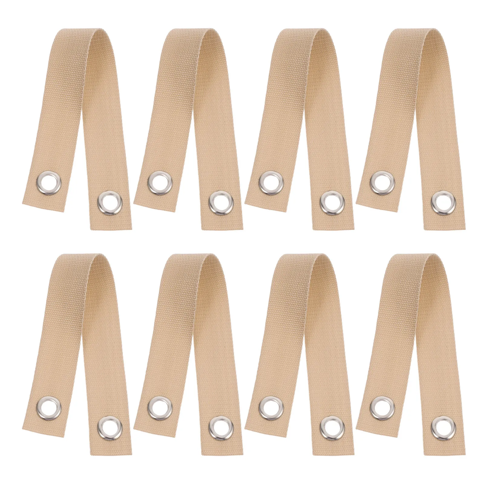 8Pcs Tree Strap Heavy Duty Support Straps Grommets Nylon Guying Ties Wind Stabilization
