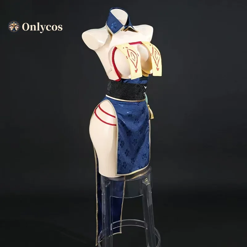 

Костюм Little Zombie ROC Hwah Jah для косплея Azur Lane, женский сексуальный костюм для ролевых игр на Хэллоуин, полный комплект Onlycos