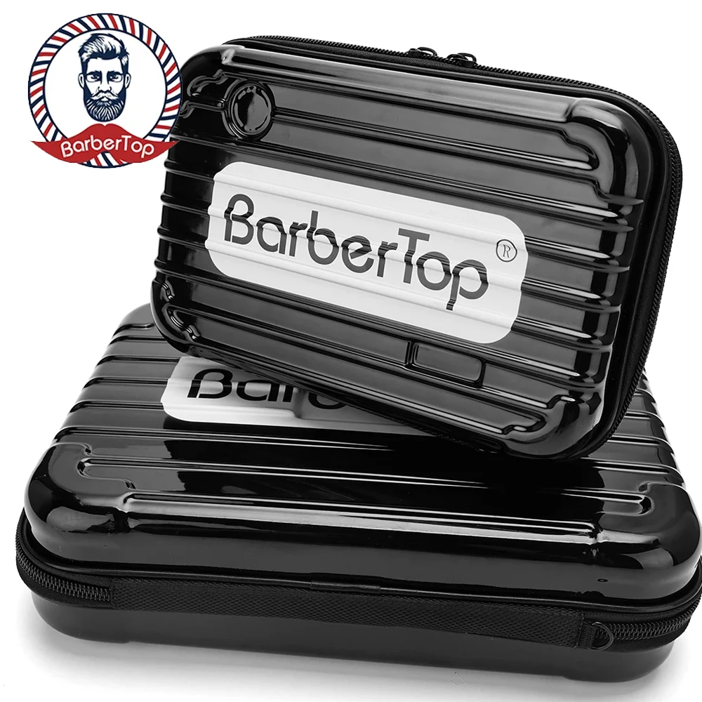 Barbertop Haircut Clipper Box Tools Storage Pouch Shockproof Safety Case Hairdressing Scissors Bag Salon Organizer