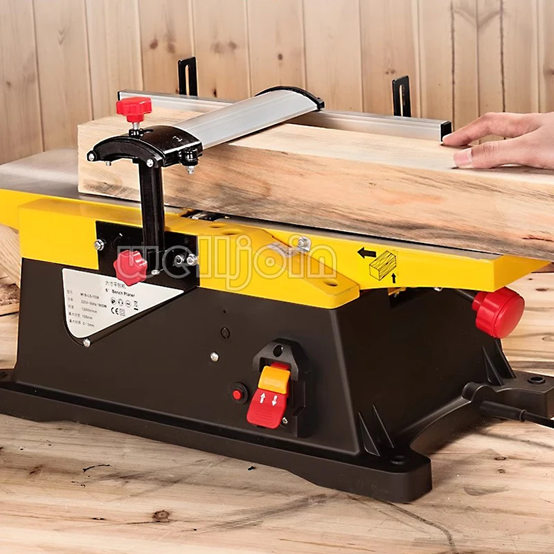 1800w Electric Wood Thicknesser Planer Multifunctional For Woodworking Electric Planer Machine