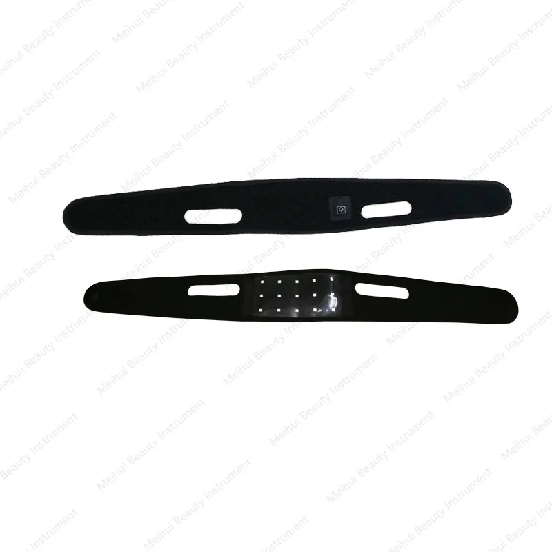 Mini Portable Therapy Device, Double Chin Fat Red Light Emitting Diode Light Therapy Kit for Chin Strap