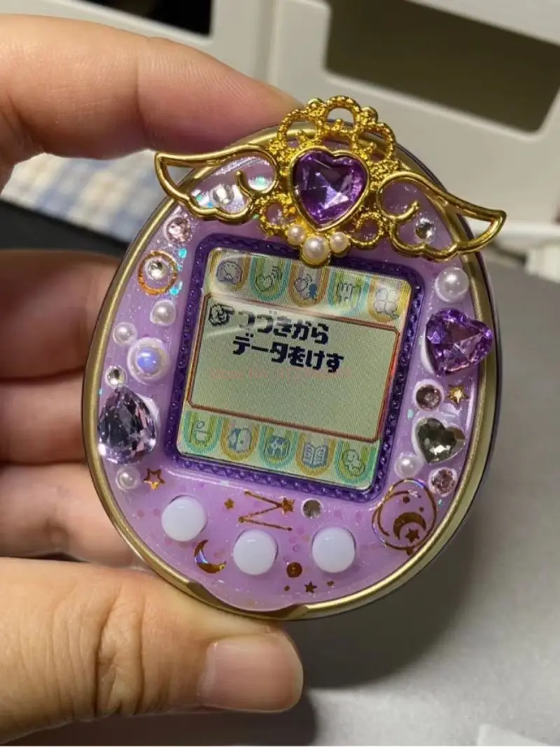 Tamagotchi Uni Electronic Pet Color Panel 4u/4u Paper Soft Film Love Drill Wings Paste The Machine Faceplate Gift