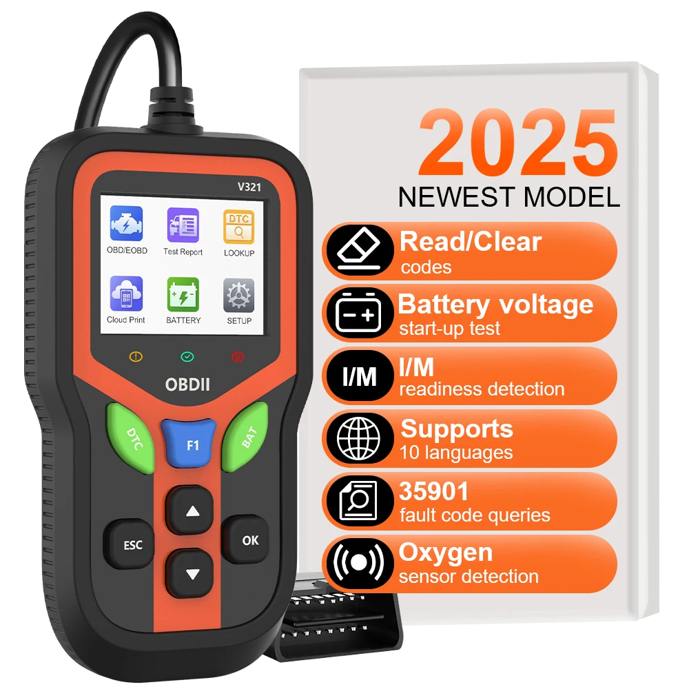 V321 Obd Ii Scanner… - image