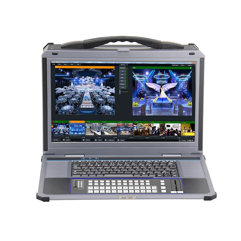 

All-In-One Live Streaming Broadcast Machine Supports Facebook LinkedIn TikTok YouTube Twitter Radio & TV Broadcasting