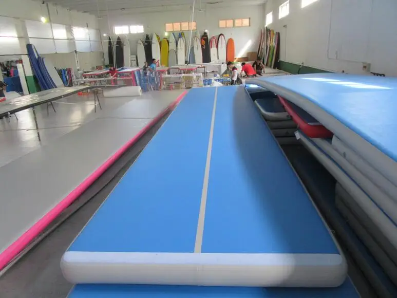 

12M Big Gym Mat Inflatable Fitness Tumble Air Track Professional Mat for Training Cheerleading