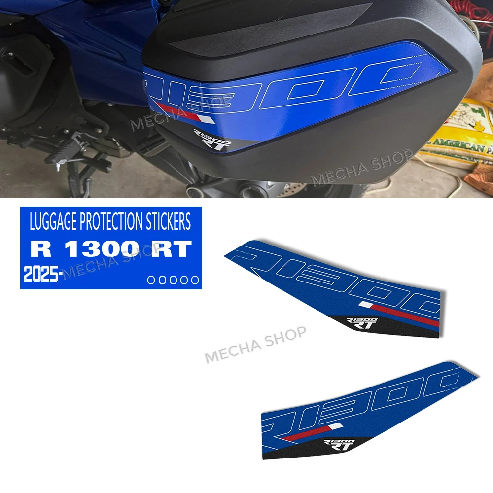 For R1300RT R 1300 RT Triple Black 2025 2026 Suitcase Stickers Kit