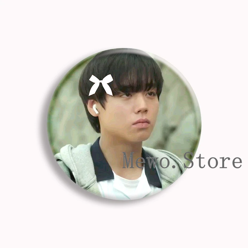 Hot Kdrama Weak Hero Class Soft Button Pin Keum Seongje Brooches Badge Bag Decor Accessories Fans Collect Friends Gifts