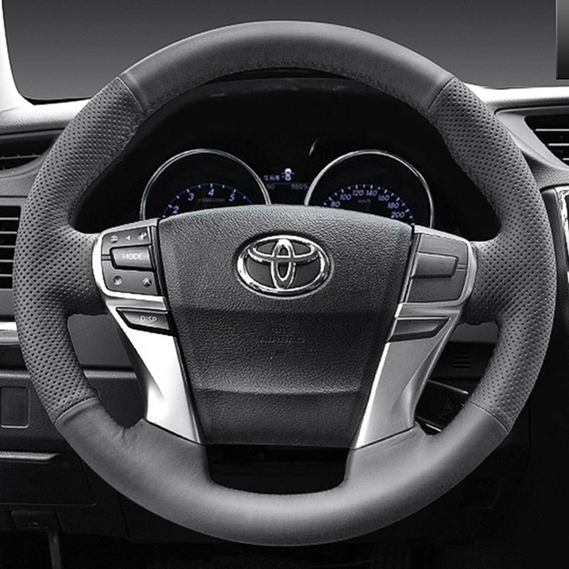 

Изготовленные на заказ противоскользящие дышащие Искусственные кожаные детали из микрофибры для Toyota Reiz Mark X 2009-2015 автозапчасти