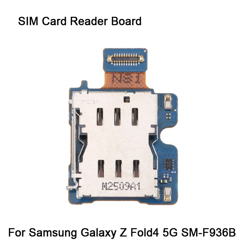 SIM Card Reader Board For Samsung Galaxy Z Fold4 5G SM-F936B